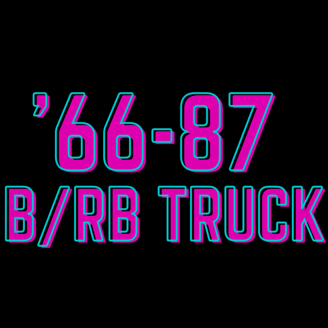 &#39;66-87 B/RB Truck